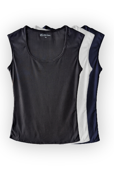 Ellie Lane ribbed layering tank